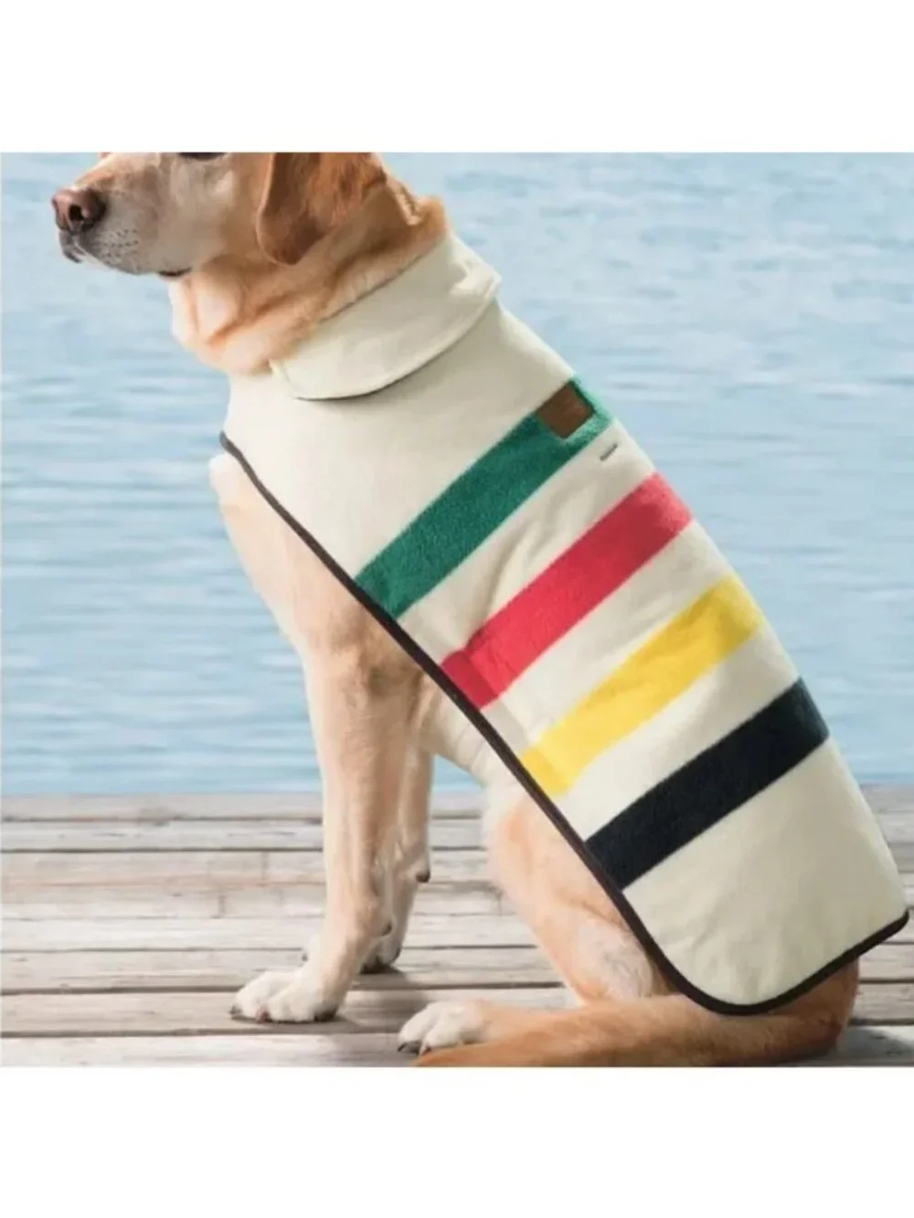 Pendleton Glacier National Parks Collection Dog Quilted Fleece Coat Sz Small